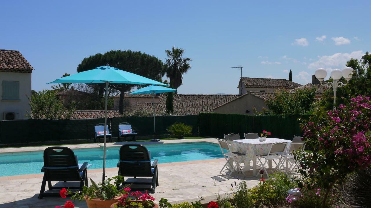 Grand Appartement dans Maison avec Piscine Privée Fréjus Exterior foto